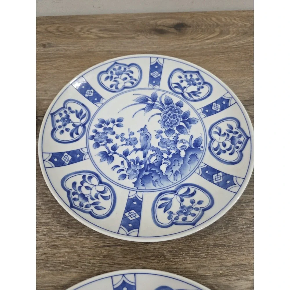 VTG Andrea By Sadek JAPAN Blue & White Floral 12